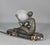 French Art Deco Lamp with Lady and Glass Globe Shade, 1920s For Sale - Image 6 of 16