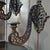 Antique Neo-Gothic Wall Sconces in Cast-Iron, Set of 2 For Sale - Image 6 of 12