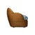 Ali Chair in Stained Rattan with Plywood and HR Foam by Popus Editions For Sale - Image 4 of 9