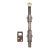 Vintage 9 In. Brass Surface Door Bolt For Sale