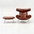 Ox Chair with matching ottoman designed by Hans J. Wegner and produced by Erik Jørgensen. This is a very different piece...