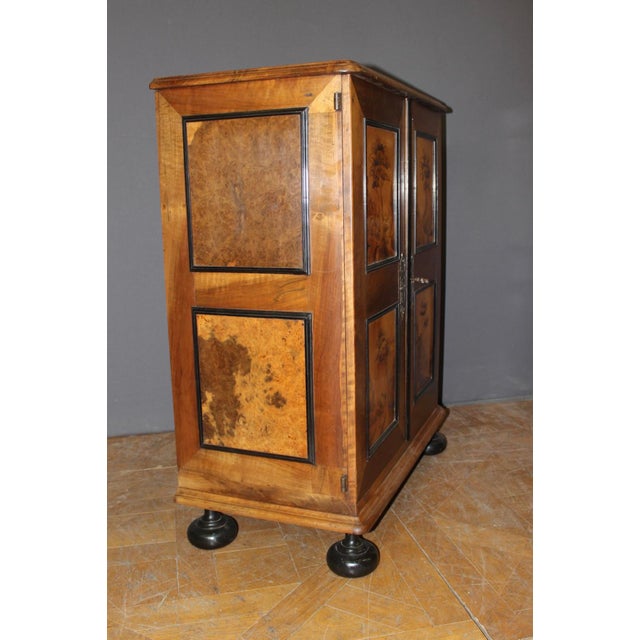 18th Century Swiss Walnut Cabinet with 17 Drawers For Sale - Image 4 of 18