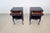 Wood Drexel French Louis XV Style Dark Plum Nightstands, Pair | Newly Refinished For Sale - Image 7 of 15