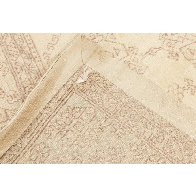 Turkish Oversized Antique Turkish Oushak Rug For Sale - Image 3 of 4