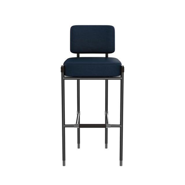 Fulton Bar Chair by Porus Studio For Sale - Image 12 of 14