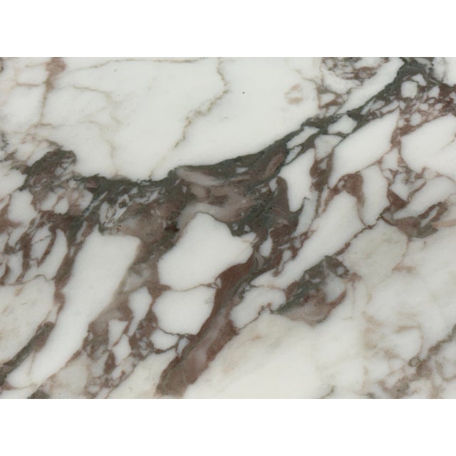 Cream Eero Saarinen for Knoll 50th Anniversary Marble Tulip Dining Table For Sale - Image 8 of 12