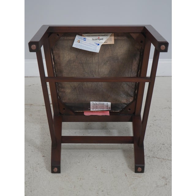 Set of 8 Henkel Harris Mahogany Dining Chairs For Sale - Image 16 of 18