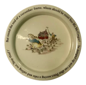 Vintage 1970s Peter Rabbit Pottery Porringer by Wedgwood