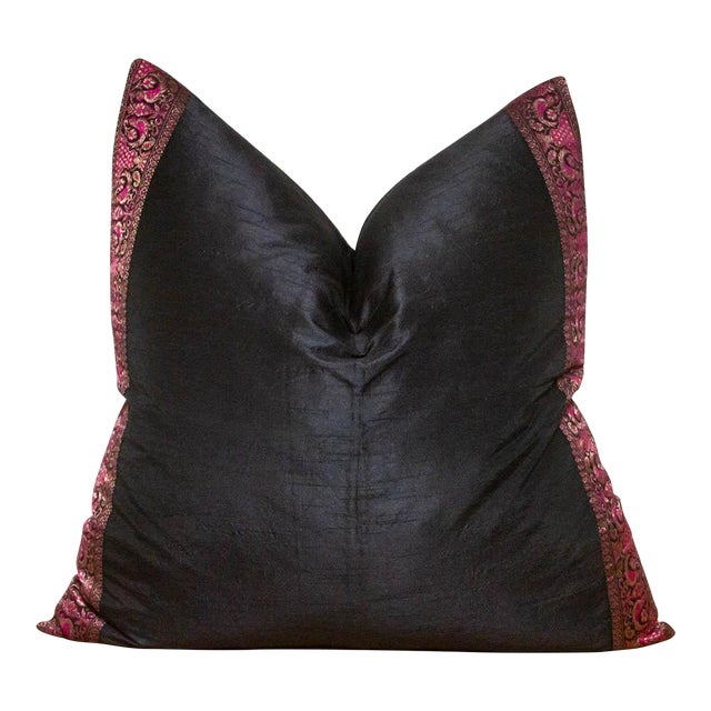 Armadillo Festive Silk Euro Pillow Cover For Sale