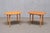 Mid-Century Modern Ovalen Side Tables in Oak by Carl Malmsten for Carl Löfving, Sweden, 1960s, Set of 2 For Sale - Image 3 of 13