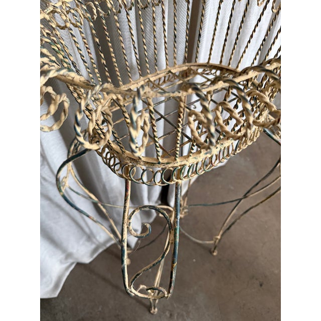 French French Wire Footed Planter For Sale - Image 3 of 5