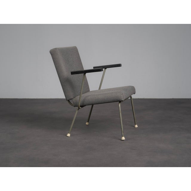 Gispen Model 1401 Armchairs by Wim Rietveld for Gispen, Netherlands, 1950s, Set of 2 For Sale - Image 4 of 11