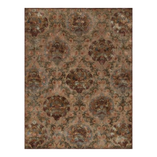 Rug & Kilim’s Antique Ottoman Rug in Camel and Golden Brown Tones For Sale