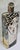 Alfajar Ceramica Spanish Hand Painted Modernist Face Sgraffito Stoneware Vase For Sale - Image 4 of 14
