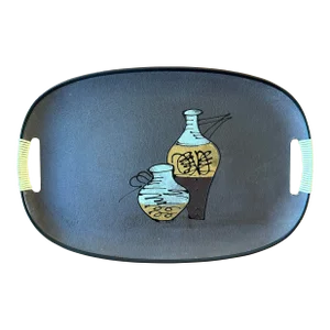 Mid Century Hand Painted Tilso Japan Tray