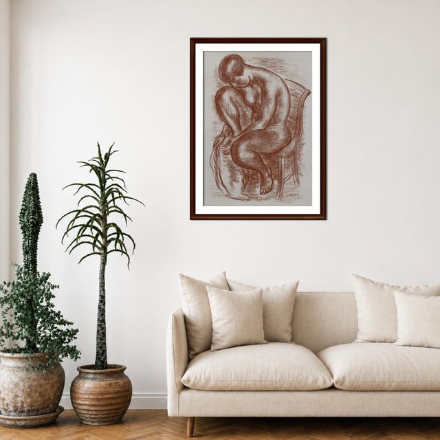 Paper Georges Capon, Female Nude, Numbered 45/60, 1890s, Lithograph For Sale - Image 7 of 8