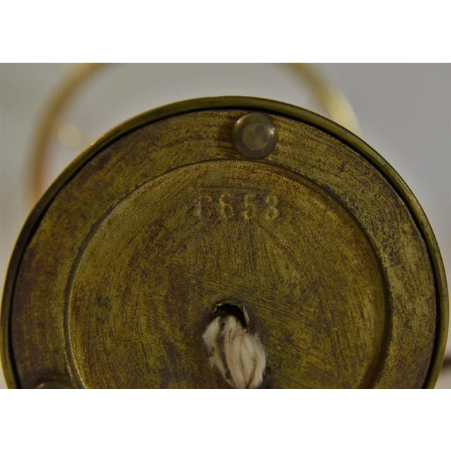 Swedish Grace Brass and Glass Table Lamp, Sweden, 1920s For Sale - Image 12 of 13