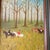 Original 9 x 12 painting on canvas board initialed bottom left ( Copied from a New Yorker magazine cover ) Overall size...