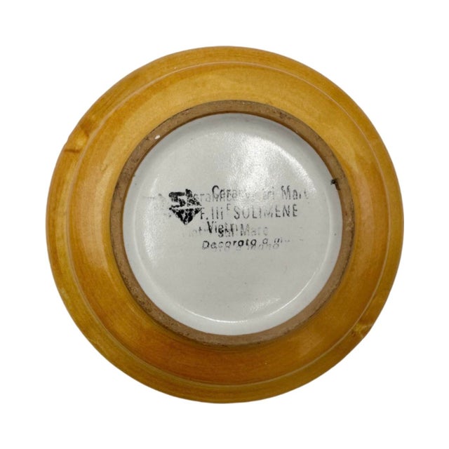 Vintage Le Sirenuse Hotel Positano Ceramic Ashtray Italy For Sale - Image 12 of 13