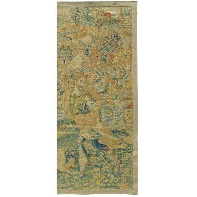 16th Century Antique Brussels Tapestry For Sale In Los Angeles - Image 6 of 9