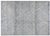 1960s Moroccan Hand Knotted Modern Rug Organic Wool Natural Color With Soft Texture,6'7"x9'3" For Sale - Image 5 of 5