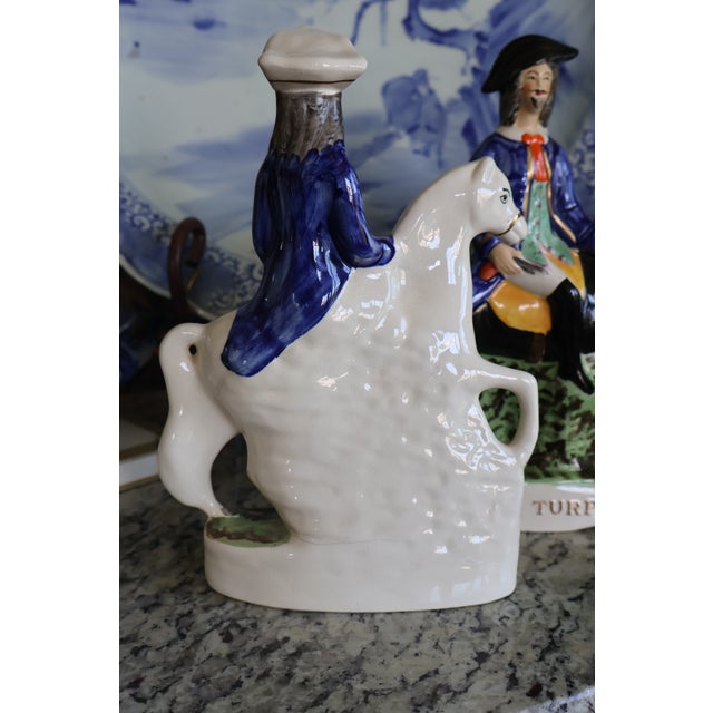 1960s Staffordshire-Style Dick Turpin & Tom King Figures – Pair For Sale - Image 12 of 18
