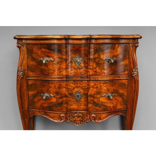 Baroque Style Chest of Drawers in Oak For Sale - Image 9 of 17