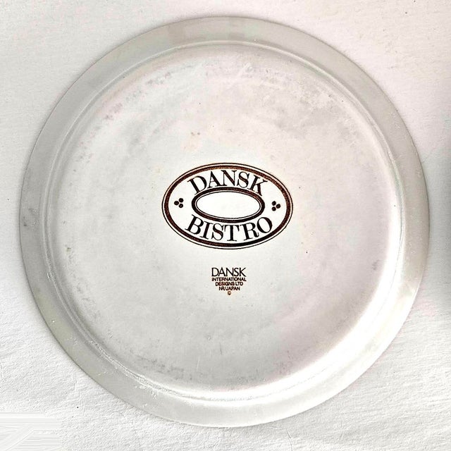 Dansk Vintage Dansk Bistro Frederiksborg Salad/Luncheon Plates, 8 Pieces For Sale - Image 4 of 8