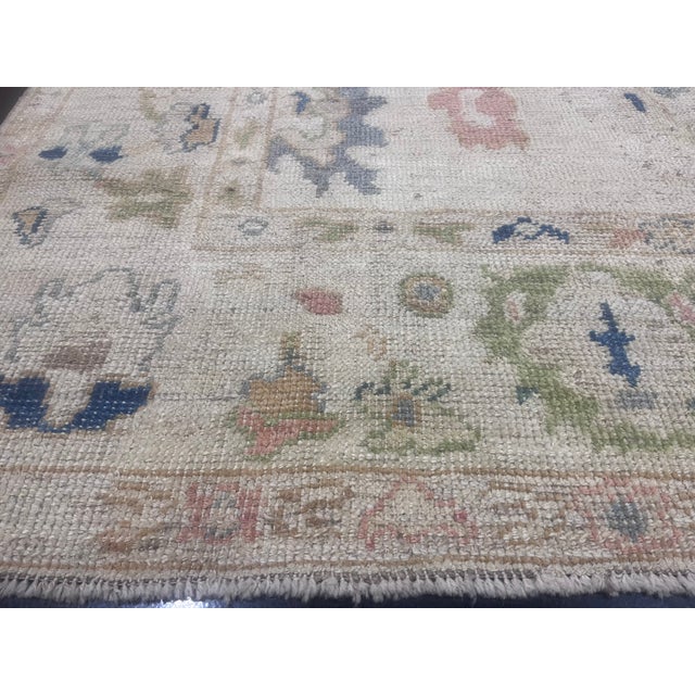 Mid 20th Century Fine Vintage Moroccan Wool Rug 6'1" X 9’10” For Sale - Image 5 of 7