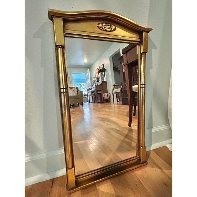 1963 Syroco Petite Gold Finish Neoclassical Mirror For Sale - Image 12 of 12