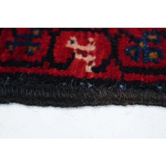 Red Vintage Heriz Rug 8'0'' X 11'8'' For Sale - Image 8 of 12