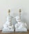 Vintage Asian Textured Foo Dog Lamps - A Pair For Sale - Image 11 of 12