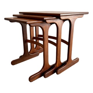 1970s Mid-Century G Plan Teak Nesting Tables – Set of 3 For Sale