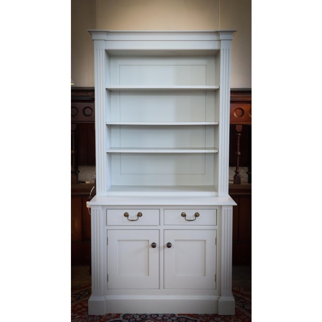 Wood Kitchen Dresser Cabinet in Painted Pine from Laura Ashley, 2010s For Sale - Image 7 of 18
