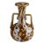 Fratelli Toso Millefiori Murrine Vase in Brown and White, Murano Early 20th Century For Sale