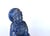 Gemstone Late 20th Century Lapis Lazuli Smiling Buddha Statue Indian For Sale - Image 7 of 9