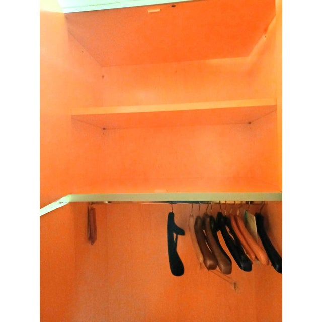 Cream Art Deco Style Wardrobe, 2008 For Sale - Image 8 of 10