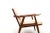 Brown Teak GE-270 Easy Chair by Hans J. Wegner for Getama, 1950s For Sale - Image 8 of 11