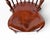Brown Vintage Dr Dimes Windsor Style Oak & Solid Cherry Dining Chairs - Set of 4 For Sale - Image 8 of 11