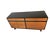 Vintage Walnut Dresser With Brass Hardware, 1970s For Sale In Los Angeles - Image 6 of 12
