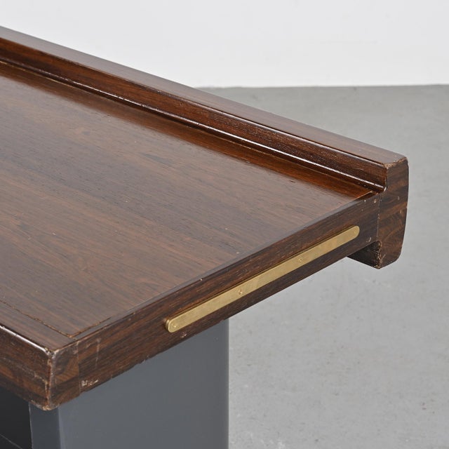 1960s Reception Desk by Kenmochi for Tendo Mokko, Japan, 1966 For Sale - Image 5 of 17