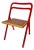 Folding Chair with Viennese Straw by Cattelan for Cidue For Sale