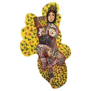 Aluminum Plate Painting by Olivier Cohen For Sale