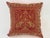 Decorative Silk Throw Pillow With Elephants and Peacocks India For Sale - Image 9 of 10