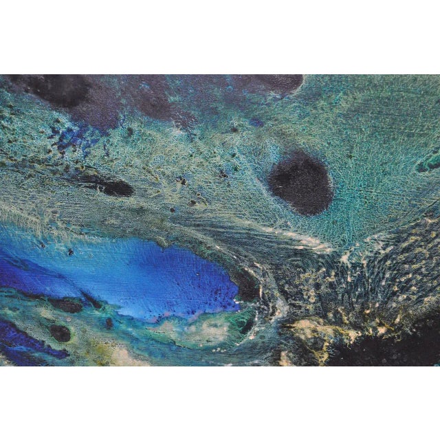 Rita Robertson Abstract Oil Painting c.1961 For Sale - Image 4 of 10
