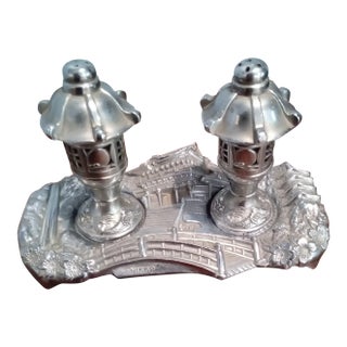 Mid Century Japan Salt & Pepper Shakers- 3 Pieces For Sale