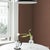 Transitional Sample - Schumacher Edwin Stripe Narrow Wallcovering In Terracotta For Sale - Image 3 of 4