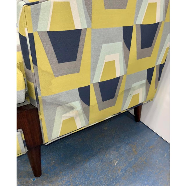 MidCentury Modern Style Theodore Alexander Club Chair as Is Chairish