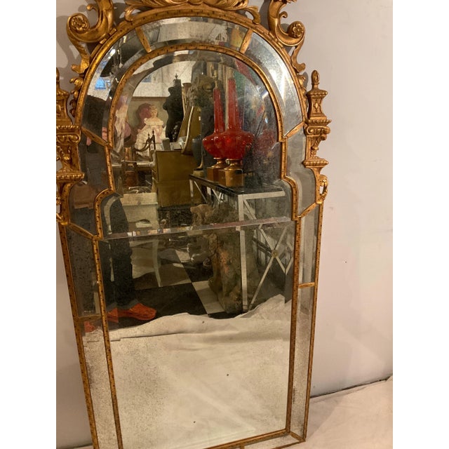 Queen Anne French Style Mirror By Mirror Fair For Sale In New York - Image 6 of 12