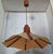 Vintage Pendant Lamp in Teak, 1970s For Sale - Image 6 of 8